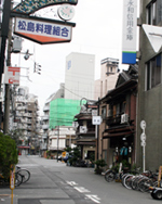 風情ある街・松島新地