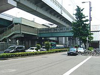 大阪市営地下鉄九条駅付近